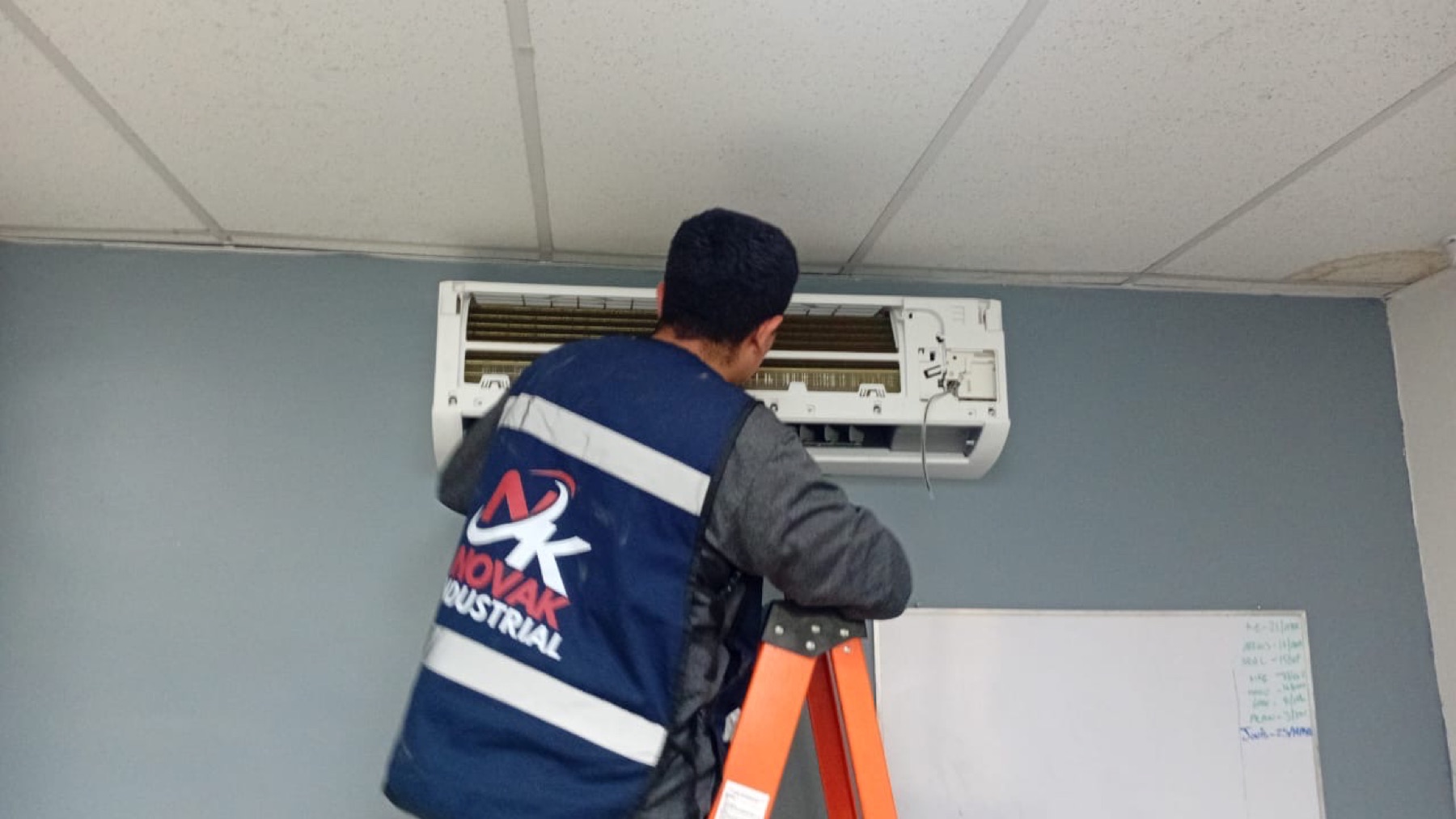 Servicio a minisplit en campo